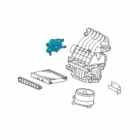 OEM 2016 Honda CR-V Motor Assembly, F/R Diagram - 79350-T0A-A01