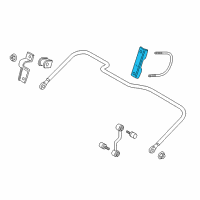 OEM 2020 Ford F-250 Super Duty Support Diagram - 7C3Z-5B498-A