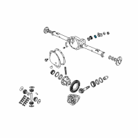 OEM 2003 Dodge Ram 2500 Van Seal-Drive PINION Diagram - 68056356AA