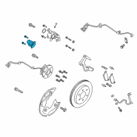 OEM 2020 Ford Expedition Actuator Diagram - JL3Z-2B712-B