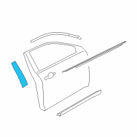 OEM Ford Taurus Applique Diagram - AG1Z-5420554-AC