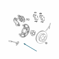 OEM Dodge Sprinter 3500 Sensor-Wheel Speed Diagram - 68013735AB