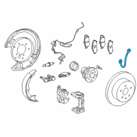 OEM 2018 Lexus GS350 Hose, Flexible Diagram - 90947-02G54