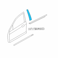 OEM 2012 Lincoln MKZ Applique Diagram - 6E5Z-5420555-AA