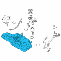 OEM Hyundai Elantra Tank Assembly-Fuel Diagram - 31150-3X600