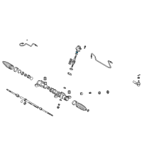 OEM 2003 Toyota Matrix Pinion Assembly Upper Seal Diagram - 44214-06010