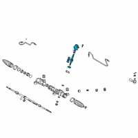 OEM 2006 Toyota Corolla Pinion Shaft Kit Diagram - 44210-02070