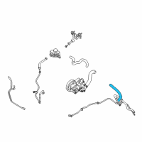 OEM 2012 Nissan Altima Hose And Tube Assembly Diagram - 49720-ZN50A