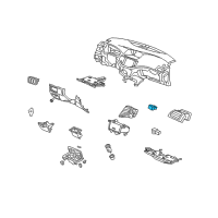 OEM 2012 Acura TSX Light Assembly, Ambient (Amber) Diagram - 34760-TL0-G11