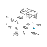 OEM 2013 Acura TSX Light Assembly, Foot (Red) Diagram - 34760-TL0-E11