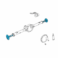 OEM 2006 Jeep Liberty Axle Shaft Diagram - 52114423AA