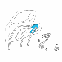 OEM Toyota Echo Weatherstrip Diagram - 68188-52030