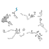 OEM 2022 Toyota Camry By-Pass Hose Diagram - 16296-25050