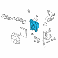 OEM Nissan Air Cleaner Cover Diagram - 16526-1KC0B