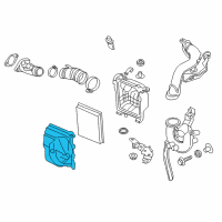 OEM Nissan Juke Cover Lower Diagram - 16528-1KT0B