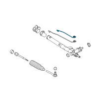 OEM 1997 Buick Park Avenue Pipe Kit, Steering Gear(Short) Diagram - 26047090