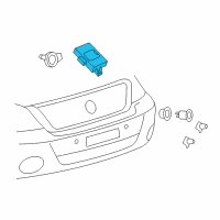 OEM 2006 Mercury Monterey Module Diagram - 3F2Z-15K866-BB