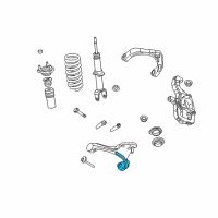 OEM 2009 Dodge Dakota BUSHING-Control Arm Diagram - 52855113AB