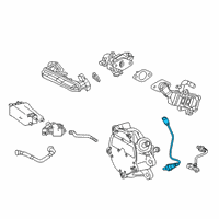 OEM 2020 Toyota Corolla Upper Oxygen Sensor Diagram - 89467-02130