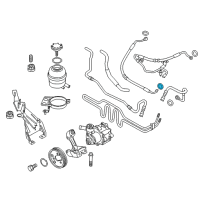 OEM 2014 BMW X1 Gasket Ring Diagram - 64-50-8-390-601