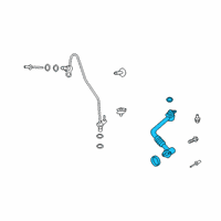 OEM 2021 Lincoln Aviator Oil Outlet Tube Diagram - L1MZ-9T515-A