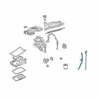 OEM 2010 Mercury Mountaineer Tube Assembly Diagram - 1L2Z-6754-EA