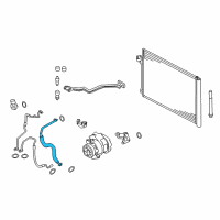 OEM 2011 BMW X6 Suction Pipe Diagram - 64-50-6-985-610