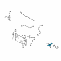 OEM Hyundai Elantra Case-Thermostat Diagram - 25620-23040