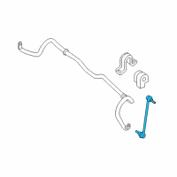 OEM Nissan Juke Rod Assembly-Connecting, STABILIZER Diagram - 54618-CY00A