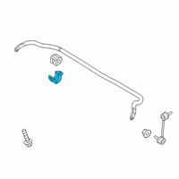 OEM 2018 Kia Stinger Bracket-STABILIZER Diagram - 54814J5000