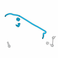 OEM 2018 Kia Stinger Bar Assembly-Front Stabilizer Diagram - 54810J5200