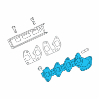 OEM 2011 Ford F-350 Super Duty Manifold Diagram - BC3Z-9430-DA