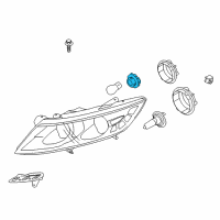 OEM 2016 Kia Optima Lead Wire Assembly-Head Diagram - 921512T600