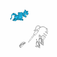 OEM 2007 Infiniti G35 COLMN-STRG Tilt Diagram - 48810-1NG1A