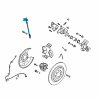 OEM 2020 Hyundai Tucson Hose-Rear Wheel RH Diagram - 58738-D3700