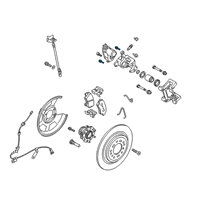 OEM 2015 Hyundai Accent Bolt-Guide Rod Diagram - 58163-33000