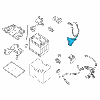 OEM Nissan Pathfinder Cable Assy-Battery Earth Diagram - 24083-3JV0A