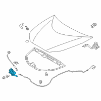 OEM Toyota Lock Diagram - 53510-47150