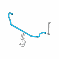 OEM 2009 BMW M3 Stabilizer, Front Diagram - 31-35-2-283-515