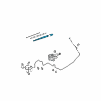 OEM 2008 Nissan Versa Arm Compl-Back Wdw Wiper Diagram - 28780-EL00A