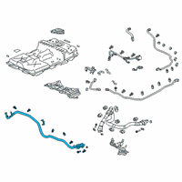 OEM 2019 Honda Clarity Cable Assy., D/V Diagram - 32421-TRW-A01