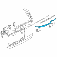 OEM 2008 Chevrolet Trailblazer Rear Arm Diagram - 15232653