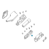 OEM 2020 Nissan NV2500 Connector Assy-Fusible Link Diagram - 24370-C9970