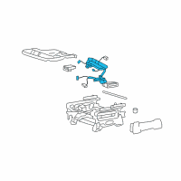 OEM 2008 Lincoln Mark LT Sensor Diagram - 7F2Z-14B416-AA