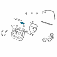 OEM 2013 Buick Enclave Window Switch Diagram - 20958437