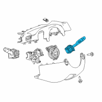 OEM Chevrolet Volt Wiper Switch Diagram - 39152066