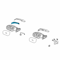 OEM 2014 Hyundai Santa Fe Sport Lamp Assembly-Outside Mirror, RH Diagram - 87623-4Z000