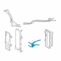 OEM Toyota Sequoia Cooler Pipe Diagram - 32907-0C030