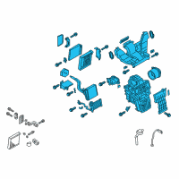 OEM Chevrolet AC & Heater Assembly Diagram - 19318085