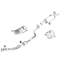 OEM 2014 Kia Rio Hanger Diagram - 287611W000